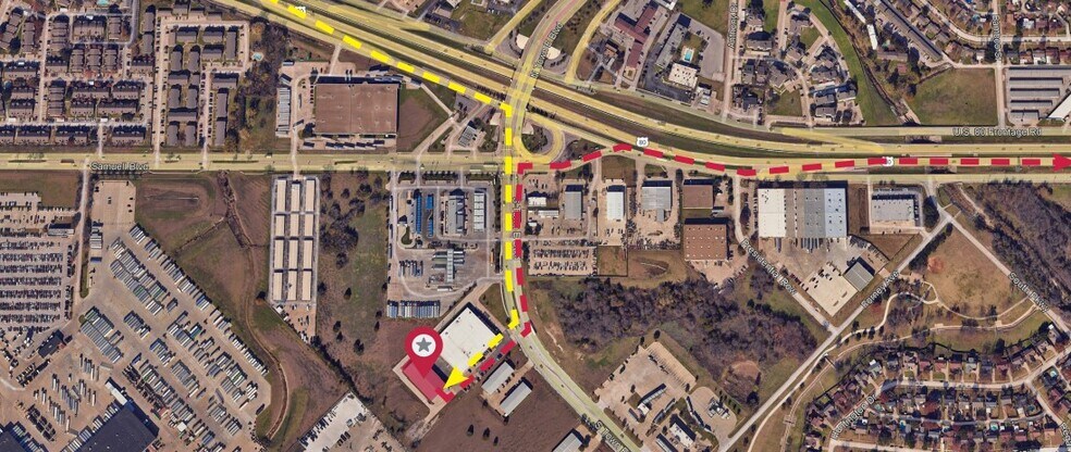 2011 S Town East Blvd, Mesquite, TX à louer - Aérien – Image 3 sur 3