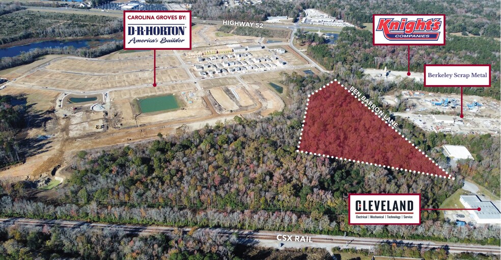 1181 Ben Barron Ln, Moncks Corner, SC à vendre - Photo de l’immeuble – Image 3 sur 5
