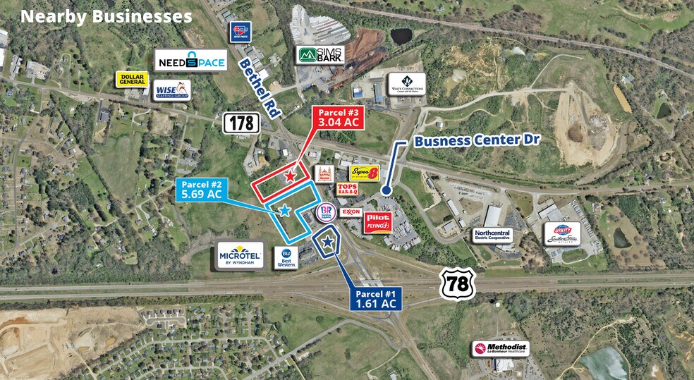 00 Bethel Rd & Hwy 178, Olive Branch, MS à vendre - Photo de l’immeuble – Image 2 sur 2