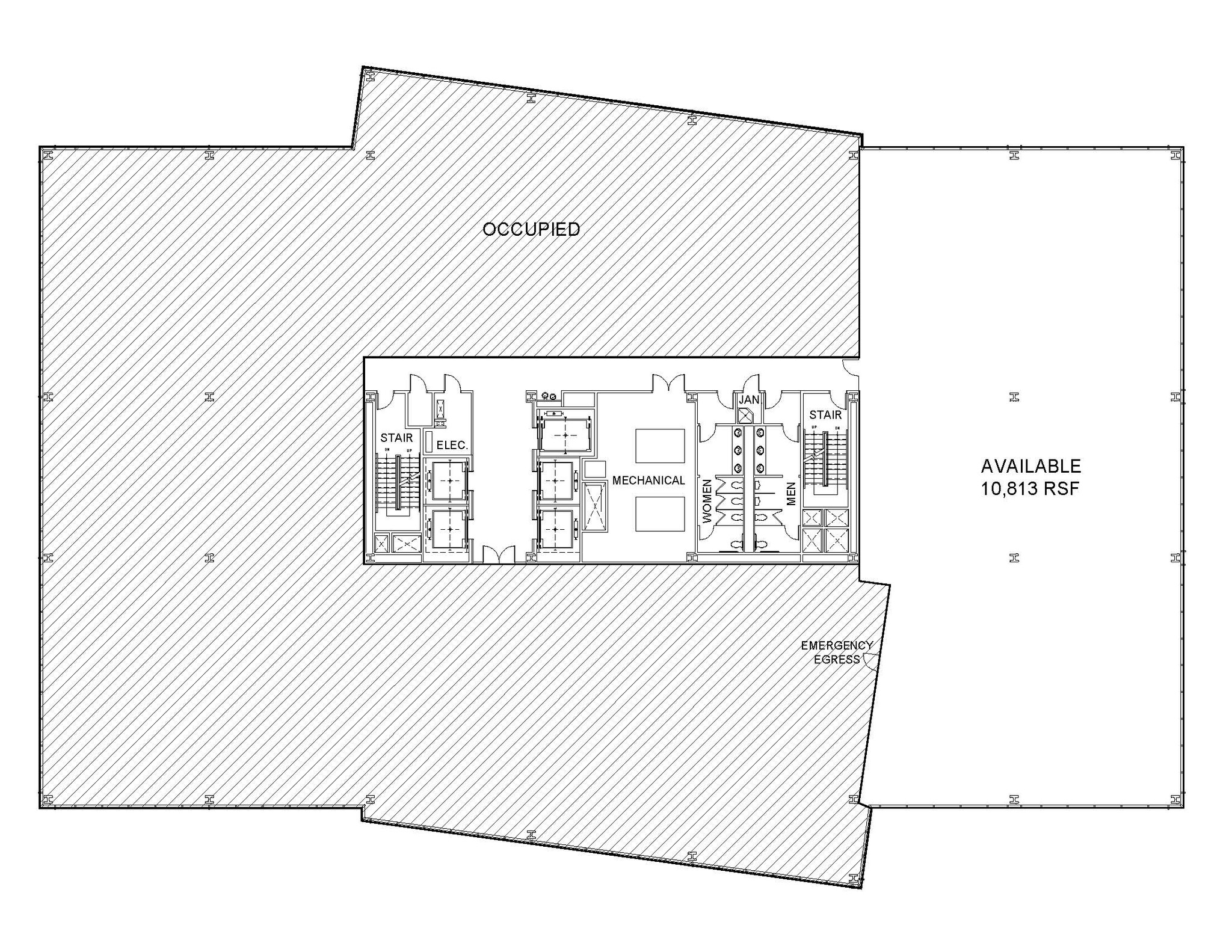 2200 Atlantic St, Stamford, CT à louer Plan d’étage– Image 1 sur 1