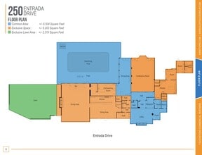 250 Entrada Dr, Novato, CA à louer Plan d’étage– Image 1 sur 21