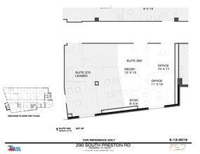 290 S Preston Rd, Prosper, TX à louer Plan de site– Image 1 sur 1