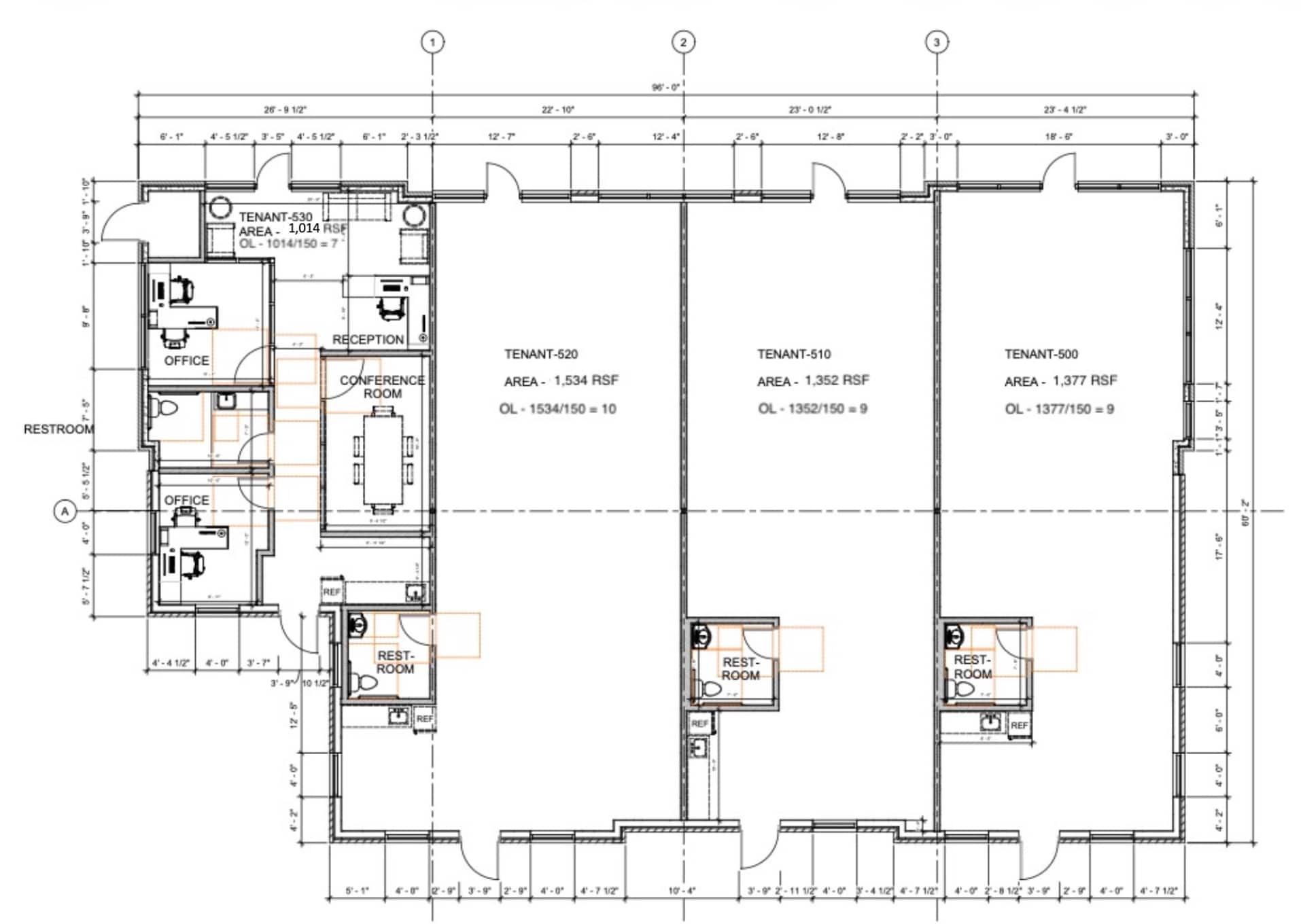 7101 Custer Rd, Frisco, TX à louer Plan d’étage– Image 1 sur 4