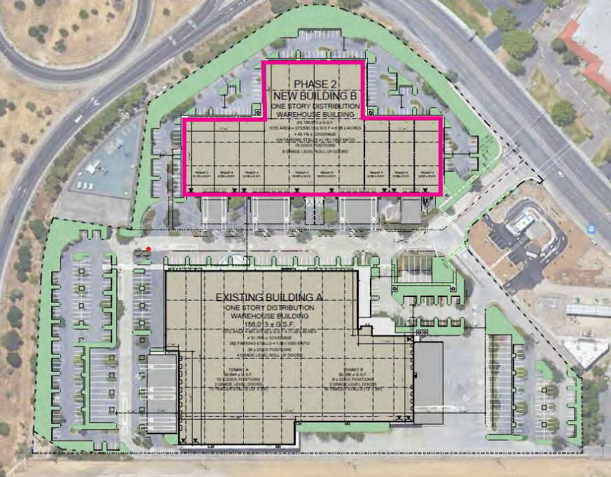 4100 Northgate Blvd, Sacramento, CA à louer Plan de site– Image 1 sur 1