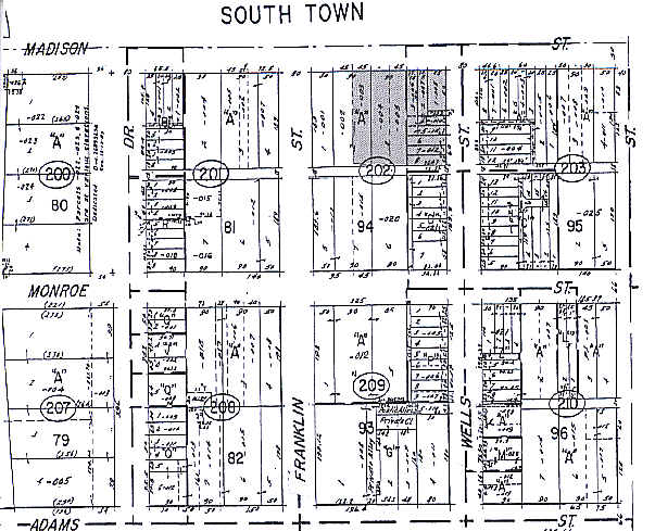 201 W Madison St, Chicago, IL à louer - Plan cadastral – Image 3 sur 4