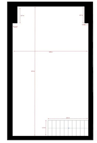 Local commercial dans Paris à louer - Plan d’étage – Image 3 sur 4
