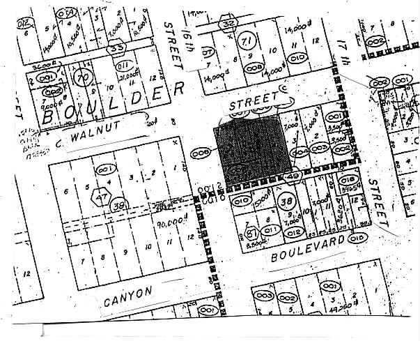 1602-1620 Walnut St, Boulder, CO à vendre - Plan cadastral – Image 2 sur 20