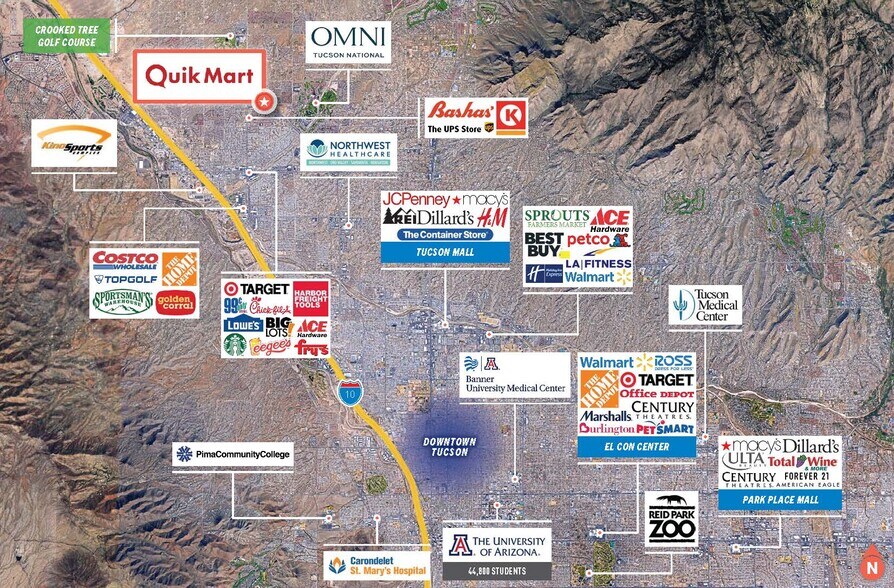 3250 W Cortaro Farms Rd, Tucson, AZ à vendre - Aérien – Image 2 sur 6