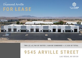 Plus de détails pour 9545 Arville St, Las Vegas, NV - Industriel/Logistique à louer