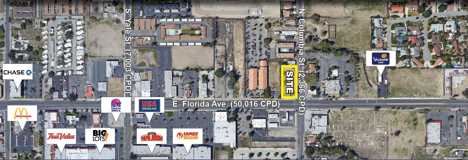 E Florida & Columbia St, Hemet, CA à vendre Photo de l’immeuble– Image 1 sur 3