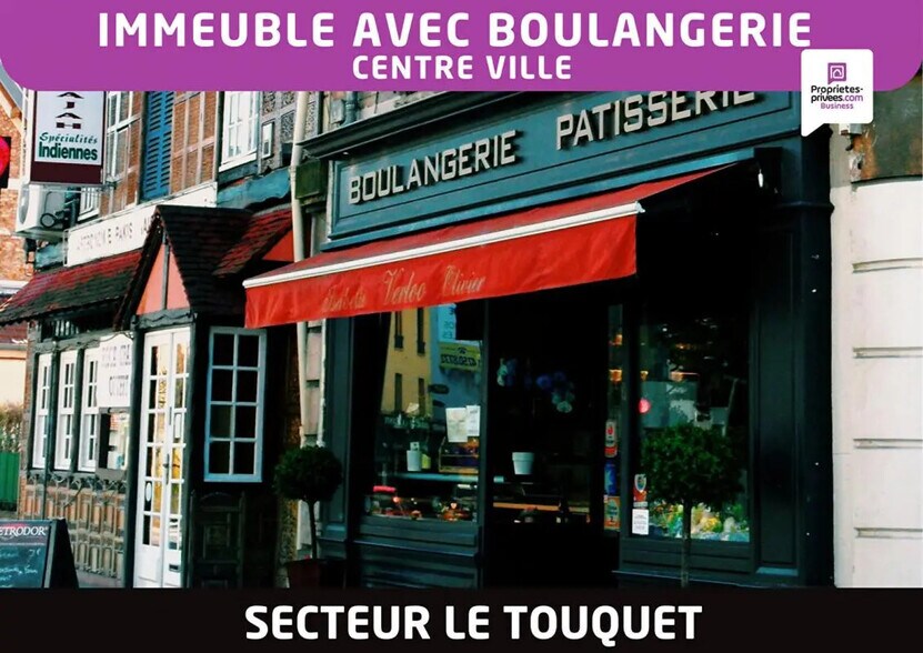 Local d'activités dans Le Touquet-Paris-Plage à vendre - Photo de l’immeuble – Image 1 sur 3