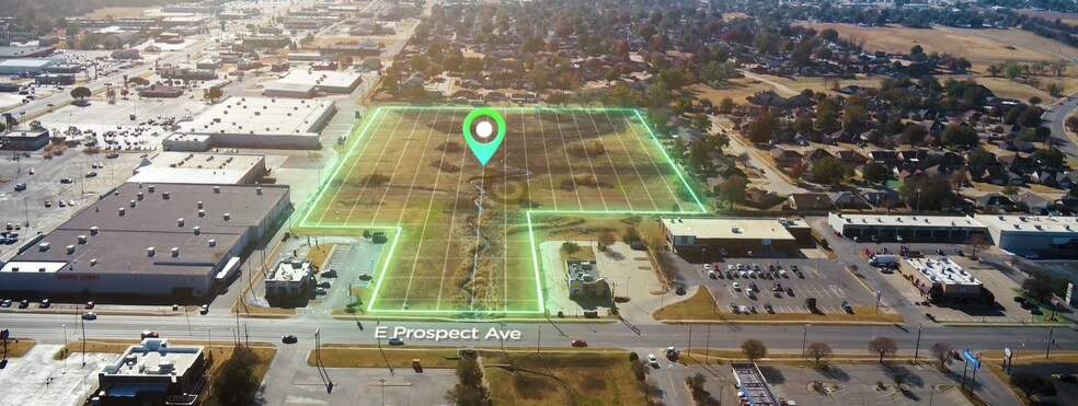 1150 Prospect Ave, Ponca City, OK à vendre - Aérien – Image 3 sur 4