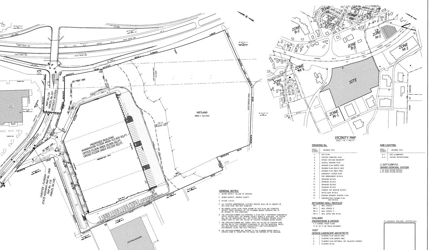 Plan de site