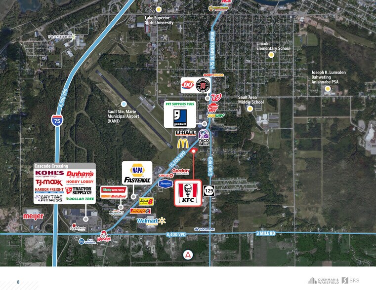 2865 Interstate 75 Business Spur, Sault Sainte Marie, MI à vendre - Photo de l’immeuble – Image 3 sur 5