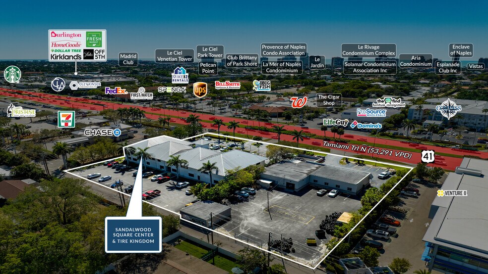 4760 Tamiami Trl N, Naples, FL à vendre - Photo de l’immeuble – Image 2 sur 7