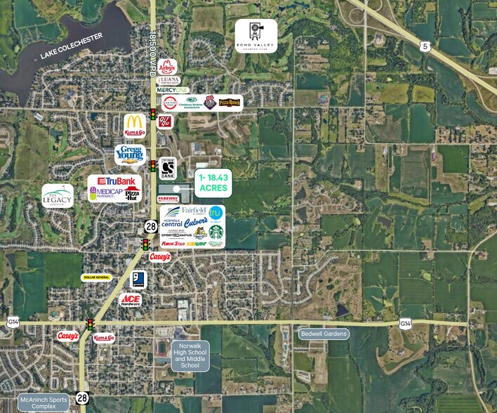 2251 Sunset Dr, Norwalk, IA à vendre - Photo de l’immeuble – Image 2 sur 2
