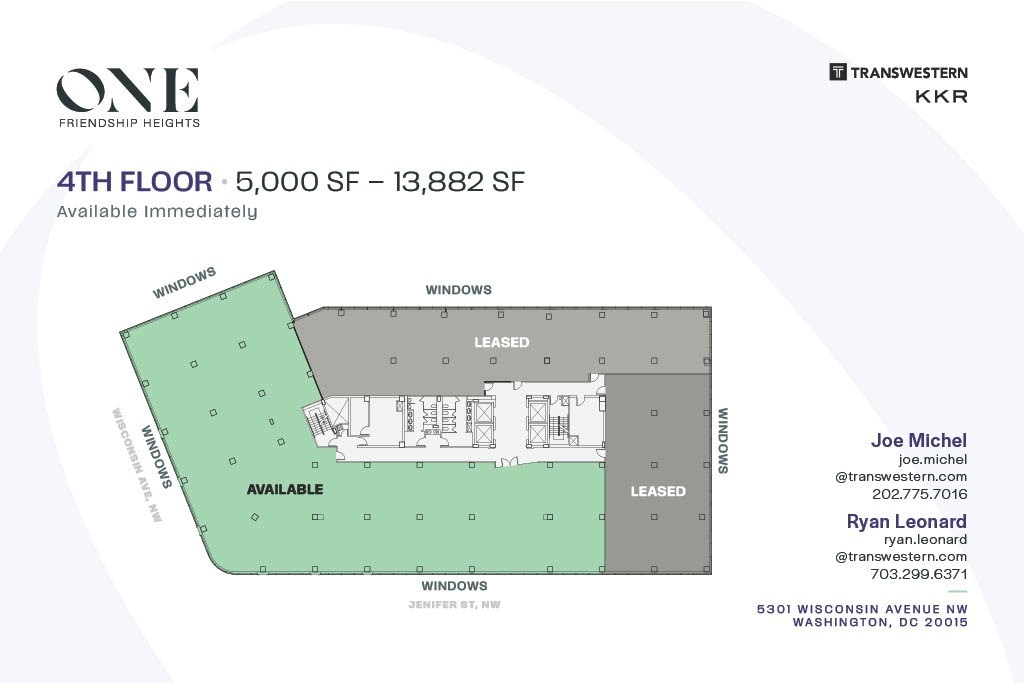 5301 Wisconsin Ave NW, Washington, DC à louer Plan d’étage– Image 1 sur 1