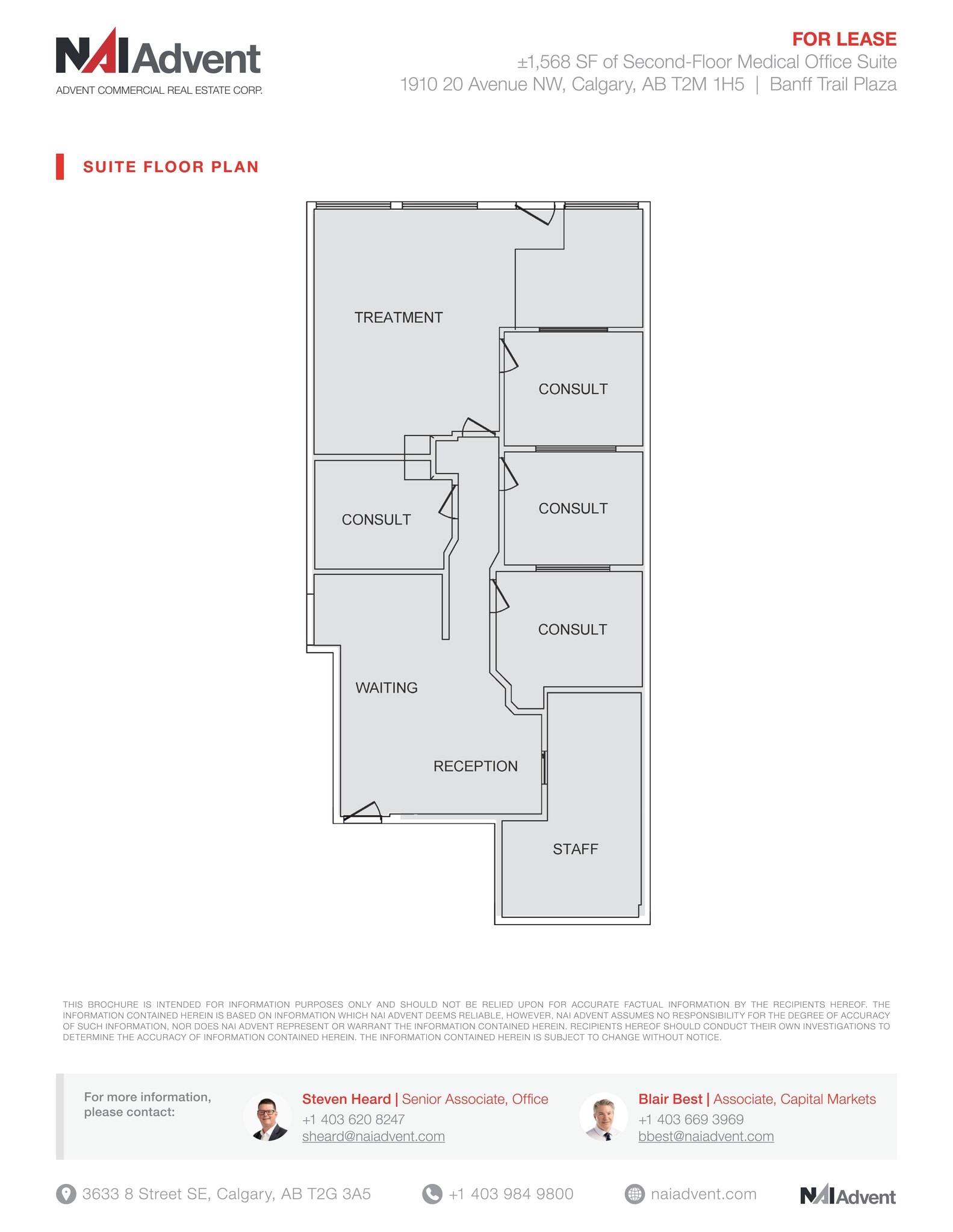 1910 20th Ave NW, Calgary, AB à louer Plan de site– Image 1 sur 1