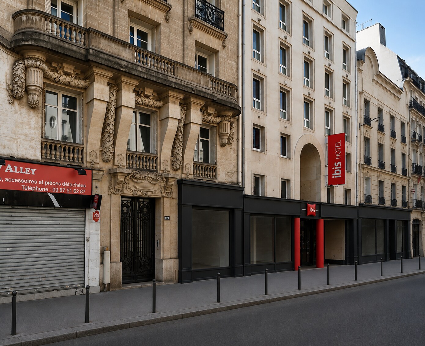 Local commercial dans Paris à louer Photo de l’immeuble– Image 1 sur 1