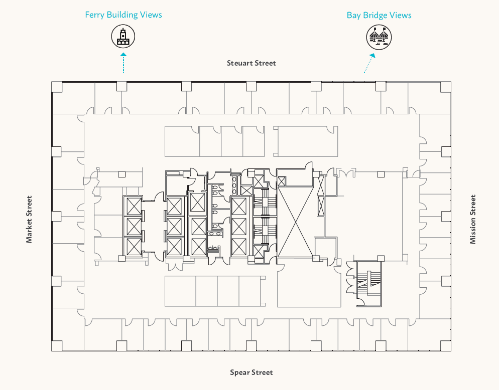 1 Market St, San Francisco, CA à louer Photo de l’immeuble– Image 1 sur 1