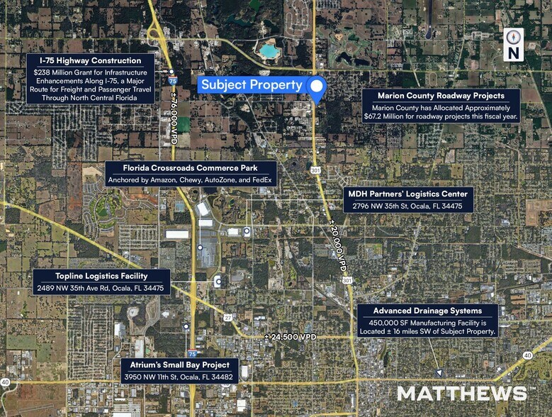6195 N US Highway 441, Ocala, FL à louer - Photo de l’immeuble – Image 2 sur 2