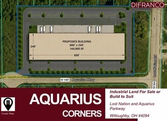 Plus de détails pour 1900 Aquarius Parkway, Willoughby, OH - Terrain à louer