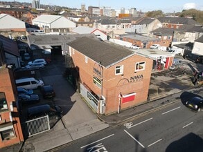 Canterbury St, Blackburn, LAN - Vue aérienne vue de carte