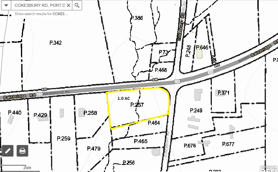 Bainbridge Rd, Port Deposit, MD à vendre - Plan cadastral – Image 3 sur 3