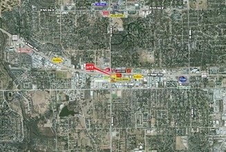 2424 W Pioneer Pky, Pantego, TX - VUE AÉRIENNE vue de carte