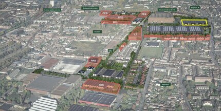 Wattrelos - VUE AÉRIENNE  vue de carte