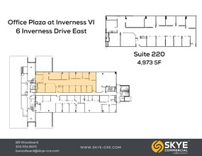 6 Inverness Ct E, Englewood, CO à louer Plan d’étage– Image 1 sur 1