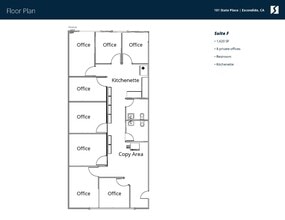 101-109 State Pl, Escondido, CA à louer Plan d’étage– Image 1 sur 1