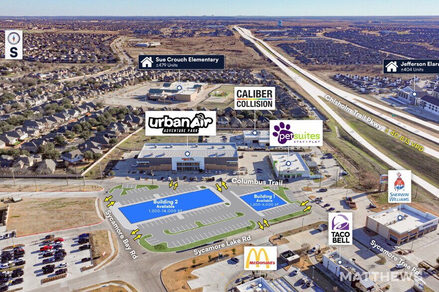 5429 Sycamore Lake Rd, Fort Worth, TX à louer - Photo principale – Image 1 sur 3