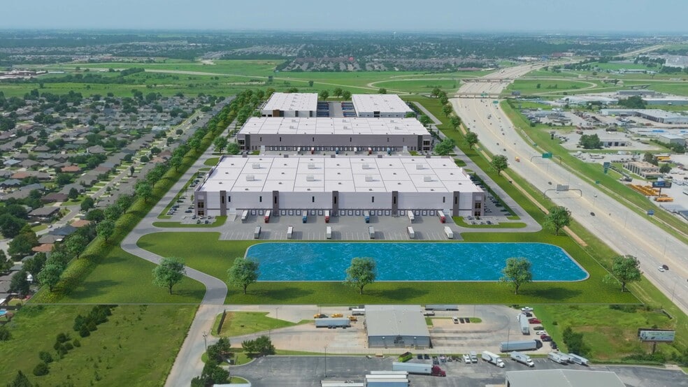 S Sara Rd & I-40, Yukon, OK à louer - Aérien – Image 2 sur 2