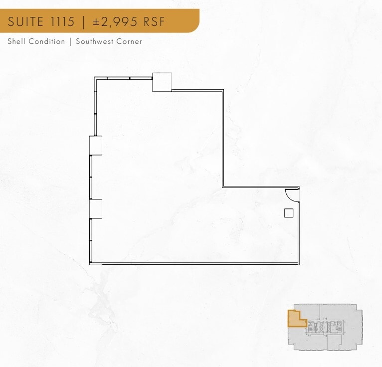 505 N Brand Blvd, Glendale, CA à louer Plan d’étage– Image 1 sur 1