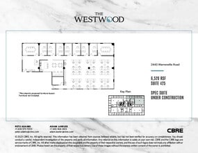 2443 Warrenville Rd, Lisle, IL à louer Plan d’étage– Image 1 sur 1