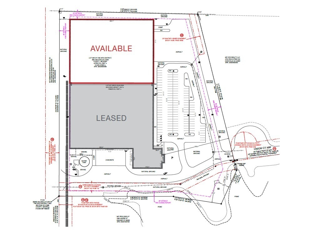 1000 Union Ct, Kennesaw, GA à louer Plan de site– Image 1 sur 2