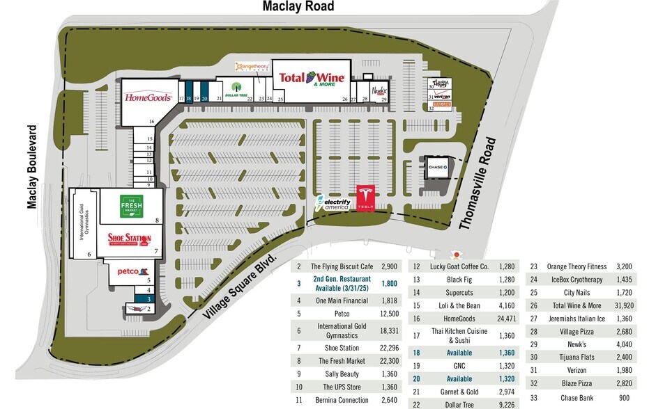 1400 Village Square Blvd, Tallahassee, FL à louer - Photo de l’immeuble – Image 2 sur 6
