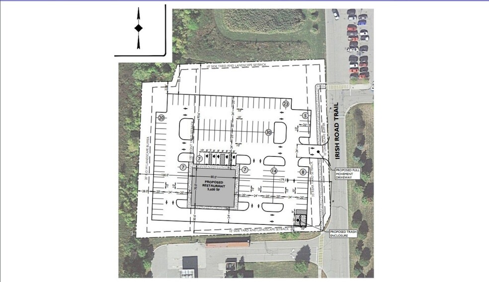 Davison - I-69 & Irish Rd, Davison, MI à vendre - Plan de site – Image 3 sur 4