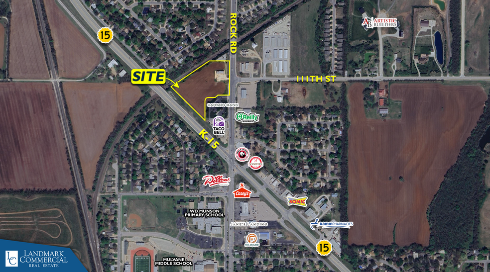K-15 & Rock Rd rd, Mulvane, KS à vendre - Photo de l’immeuble – Image 2 sur 4