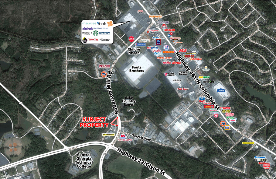 195 Roberson Mill Rd NE, Milledgeville, GA à vendre - Photo de l’immeuble – Image 2 sur 4