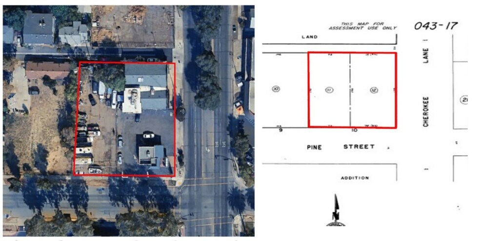1 N Cherokee Ln & 543 E Pine St, Lodi, CA à vendre - Photo de l’immeuble – Image 1 sur 3