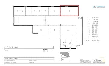 9220 Bass Lake Rd, New Hope, MN à louer Plan d’étage– Image 1 sur 1
