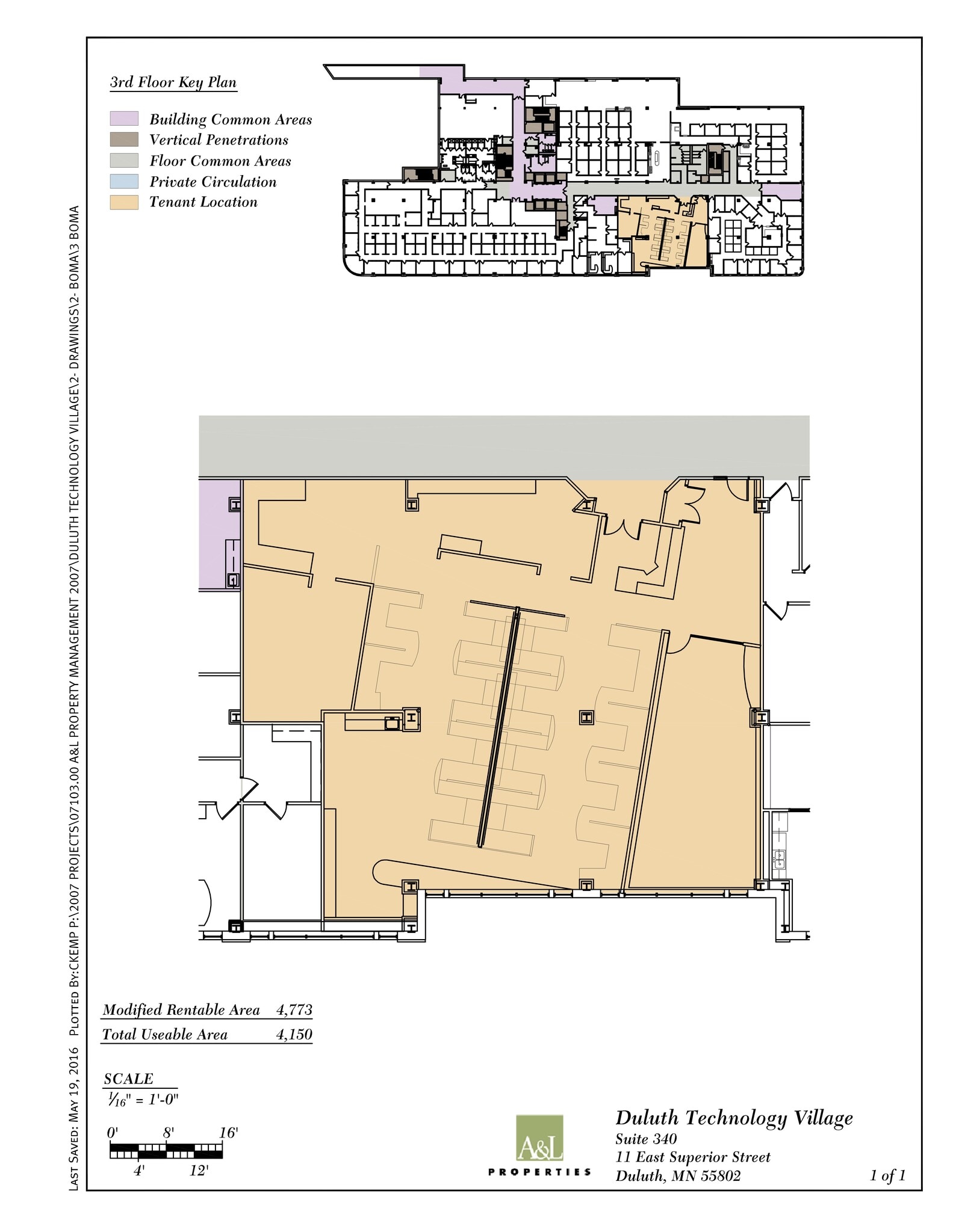 11 E Superior St, Duluth, MN à louer Plan de site– Image 1 sur 1