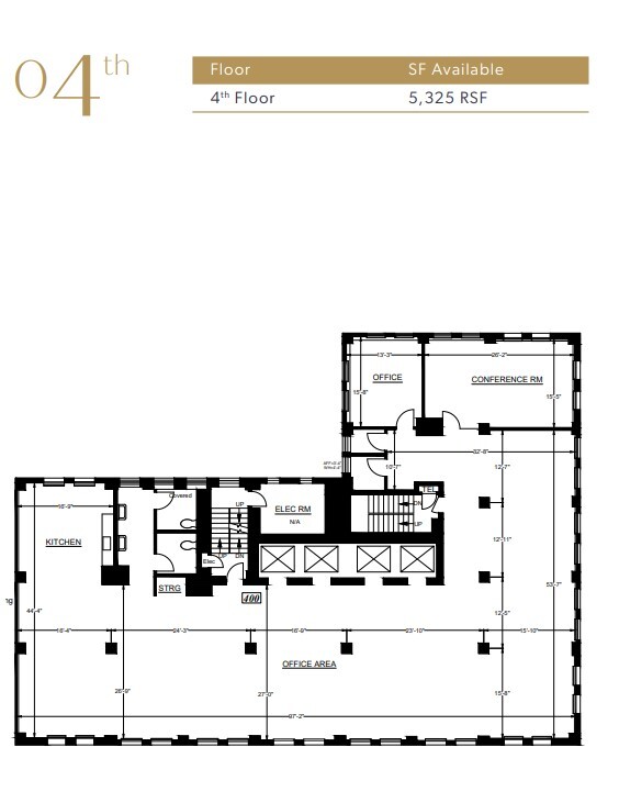 405 14th St, Oakland, CA à louer Plan d’étage– Image 1 sur 1