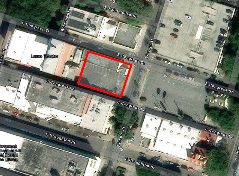 215 E Congress St, Savannah, GA à vendre - Aérien – Image 3 sur 4