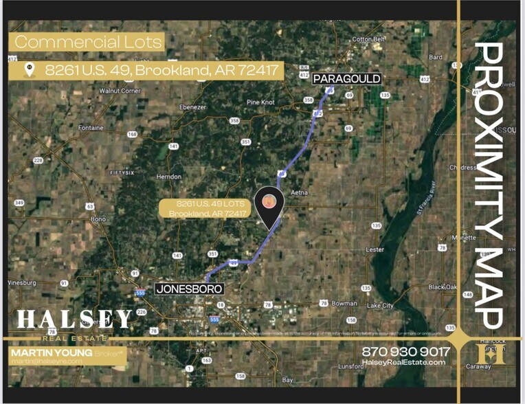 8261 US 49, Brookland, AR à vendre - Photo de l’immeuble – Image 2 sur 10