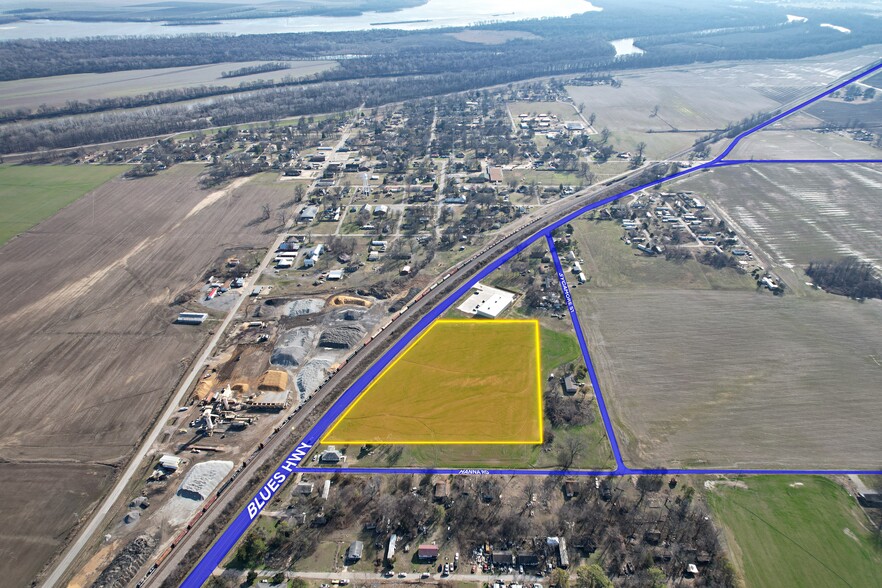 1 HWY 61, Luxora, AR à vendre - Aérien – Image 2 sur 2