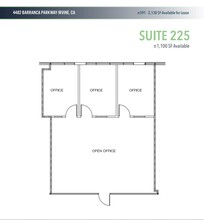 4482 Barranca Pky, Irvine, CA à louer Plan d’étage– Image 1 sur 1