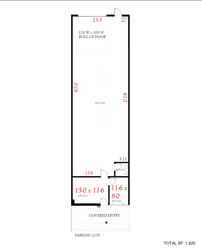 5610-5648 N 51st Ave, Glendale, AZ à louer Plan d’étage– Image 1 sur 1